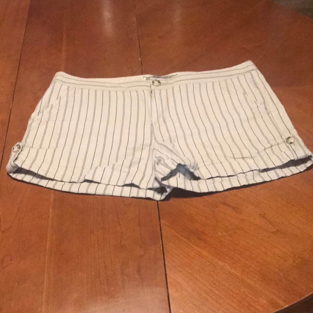 Woman’s Old Navy Striped Shorts